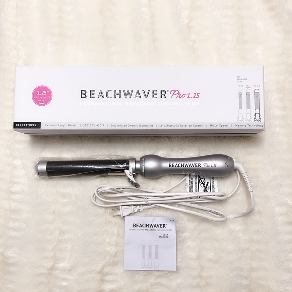 the beachwaver pro rotating curling iron